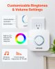 VEVOR Door Chime 58 Chimes 5-Level Volume Wireless Door Alarm Contact Sensor